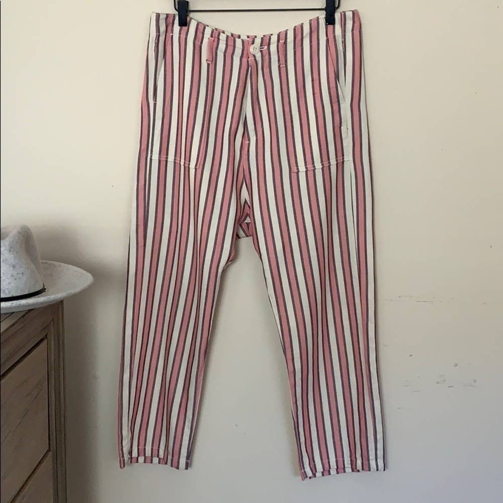 the great • the convertible striped trouser pants - Picture 2 of 14